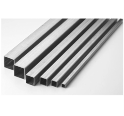 several rectangular metal tubes